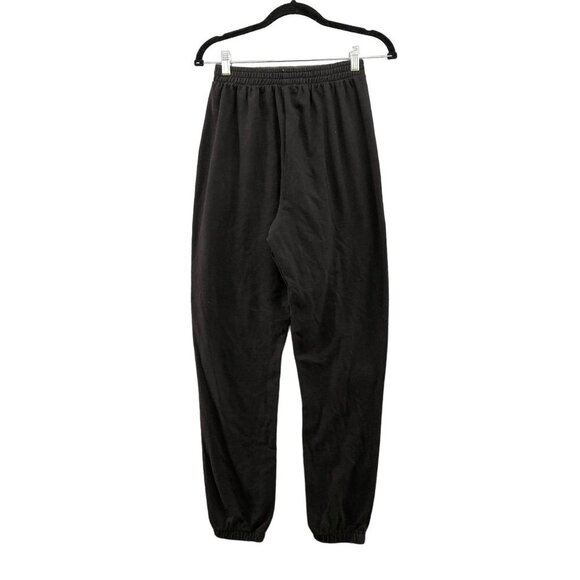 Def Leppard Jogger Sweatpants Womens M Black High Rise Graphic - Picture 2 of 9